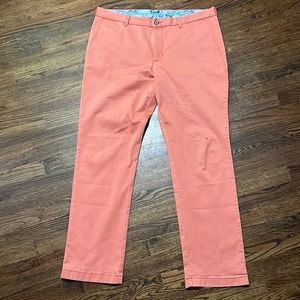 Tommy Bahama Men’s Boraclay Flat Front Chino pants. 38/32 ( I am 6’2”) Like new